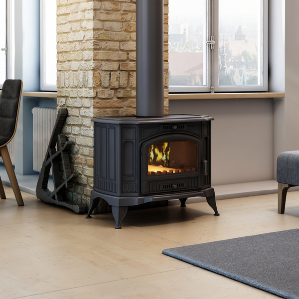 Cast iron stove-fireplace Kratki KOZA K9 PW &Oslash; 150 KOZA/K9/150/PW/W фото