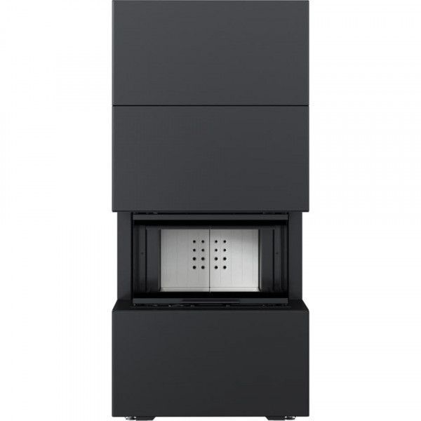 Камін Kratki NBC 7 в обудові HOME EASY BOX стальний - чорний HEB/BLACK фото