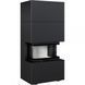 Камін Kratki NBC 7 в обудові HOME EASY BOX стальний - чорний HEB/BLACK фото 1