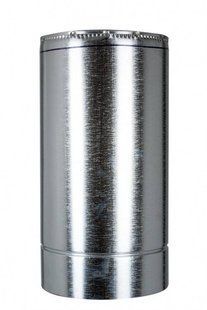 Chimney pipe 0,5м AiSi 304 1 mm thermo stainless steel/galvanized &Oslash; 120/220 L001951 фото