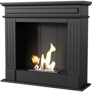 Biofireplace Kratki NOVEMBER P black with TUV certificate