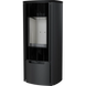Stalowy piec‑kominek Kratki KOZA ENYO Panorama (6 kW)