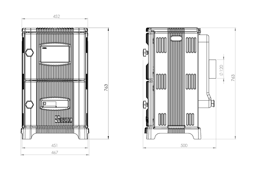 Oven heating and cooking convection "Euro bourzuika" DUVAL EM-5150BL (BLACK EDITION) EM-5150BL фото