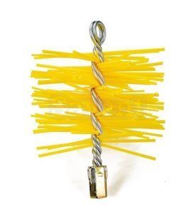 Plastikowa szczotka do czyszczenia komina Savent 130 mm