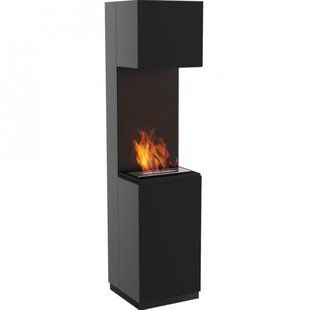 Biofireplace Kratki SIERRA black with TUV certificate