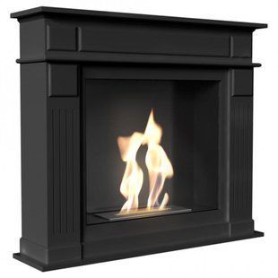 Biofireplace Kratki NOVEMBER black with TUV certificate