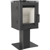 Stalowy piec‑kominek Kratki KOZA K5 S/N (7 kW) KOZA/K5/S/N фото