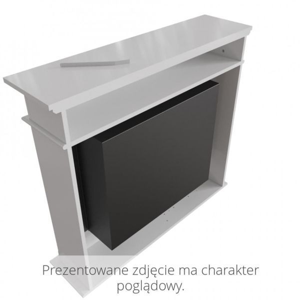 Biofireplace Kratki OCTOBER white with TUV certificate