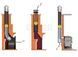 Plastic brush for cleaning chimney Savent 150 mm