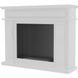 Biofireplace Kratki OCTOBER white with TUV certificate