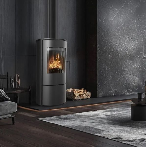 Stalowy piec-kominek Kratki ROLLO &Oslash; 150 (8 kW) ROLLO фото
