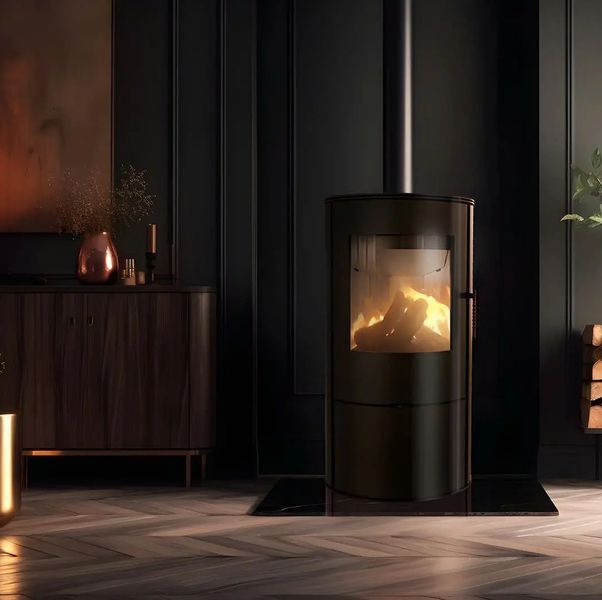 Stalowy piec-kominek Kratki ROLLO &Oslash; 150 (8 kW) ROLLO фото