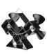 Anslut double wood stove fan