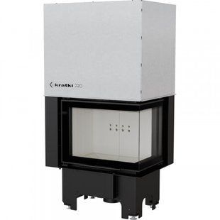 Kratki VN 610/430 right BS guillotine fireplace insert (9.0 kW) VNP/610/430 фото