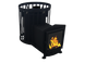 Stove-heater for baths and saunas CANADA Barrel 15 m&sup3; glass 305*305 with take-out