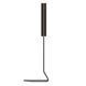 SAVEN Set 2 S black fireplace tool set