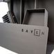 SAVEN Set 2 S black fireplace tool set
