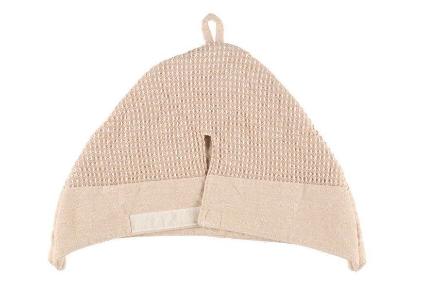 Beige Rento Kenno sauna hat for bath and sauna
