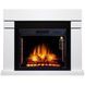 Fireplace set ArtiFlame LINDOS AF28S WHITE BIANCO (with sound)