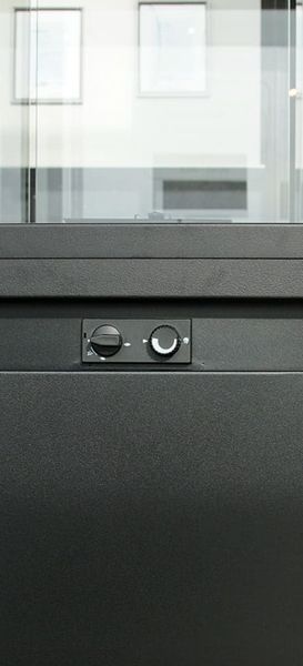 Газовий обігрівач Kratki PATIO LIGHT граніт (8,0 кВт)