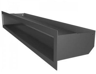 Fireplace ventilation grille LOFT-M1 90x800 Graphite, LOFT-М1 90x800