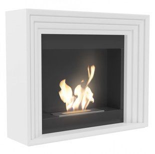 Biofireplace Kratki PLANET white with TUV certificate