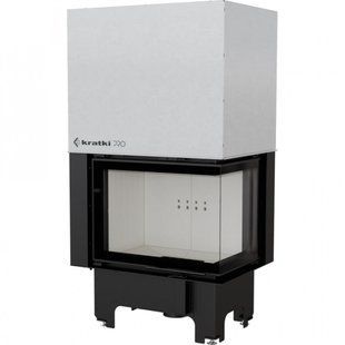 Kratki VN 700/480 right BS guillotine fireplace insert (12.0 kW) VNP/700/480 фото