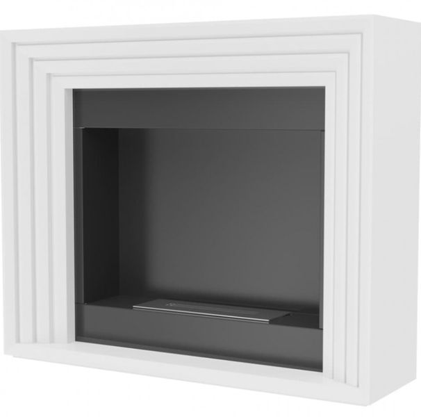Biofireplace Kratki PLANET white with TUV certificate