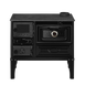 DUVAL EK-4012 BL (BLACK EDITION). Drewniana piec-kuchnia &bdquo;Euro burżujka&rdquo; z piekarnikiem