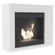 Biofireplace Kratki PLANET white with TUV certificate