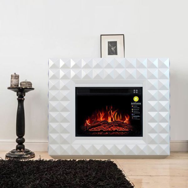 Fireplace set ArtiFlame DIAMOND AF23S WHITE BIANCO (with sound) DIAMOND AF23S WB фото