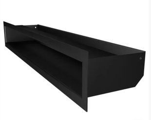 Fireplace ventilation grille LOFT-M1 90x1000 Black, LOFT-М1 90x1000