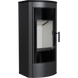 Stalowy piec‑kominek Kratki KOZA TITAN GLASS panorama (11 kW)