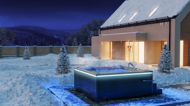 SPA hot tub Balteco Wellspa LOUNGE S (Estonia), 200 x 160 x 87 cm