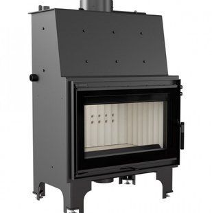 Fireplace insert Kratki AQUARIO O12 PW GLASS (12.0 kW) AQUARIO/O/12/PW/W/DG фото