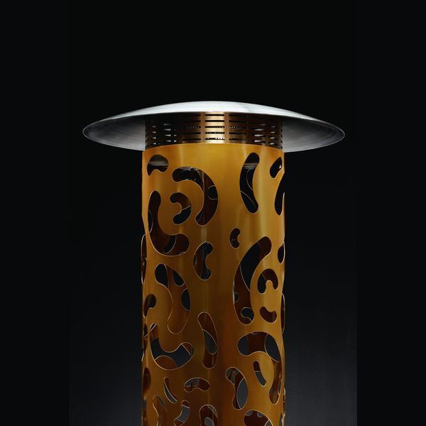 Grzejnik gazowy Glammfire gold TILE HYPERION