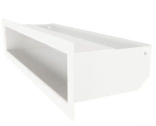 Fireplace ventilation grille LOFT-M1 90x1000 White, LOFT-М1 90x1000