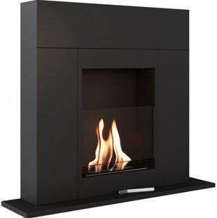 Biofireplace Kratki WHISKEY 2 black with TUV certificate