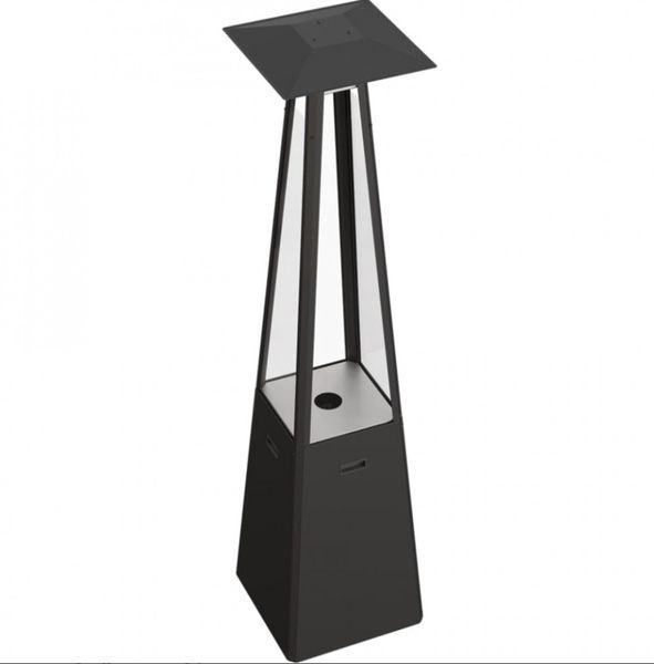 Ogrzewacz gazowy Kratki UMBRELLA stalowy czarny (12,0 kW)