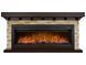 Fireplace set ArtiFlame LUDWIG AF50 ANTIQUE BROWN MAHOGANY (with sound)
