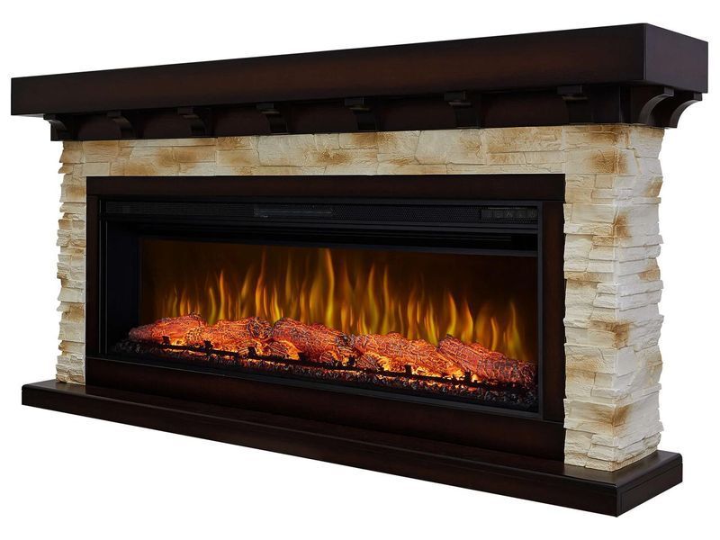 Fireplace set ArtiFlame LUDWIG AF50 ANTIQUE BROWN MAHOGANY (with sound) LUDWIG AF50 MBA фото