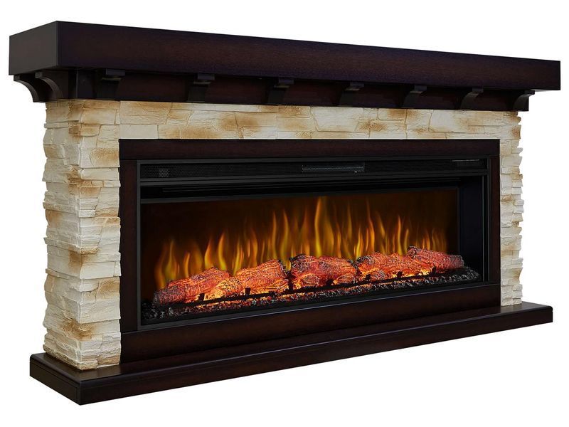 Fireplace set ArtiFlame LUDWIG AF50 ANTIQUE BROWN MAHOGANY (with sound) LUDWIG AF50 MBA фото