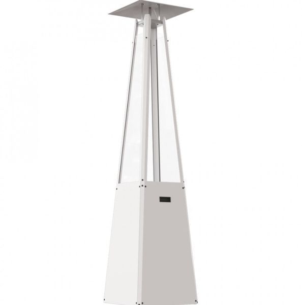 Gas heater Kratki UMBRELLA steel white (12.0 kW)