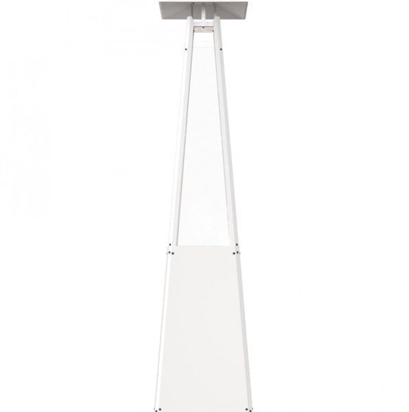 Gas heater Kratki UMBRELLA steel white (12.0 kW)