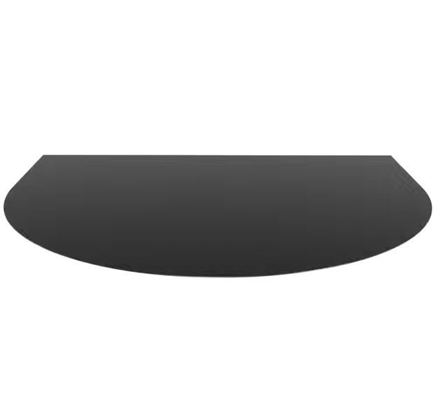 Steel stand for stove, size 100x80 cm, black, pattern 2 Kratki
