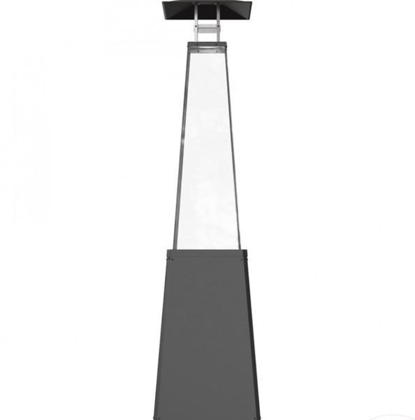 Gas heater Kratki UMBRELLA BS steel black (12.0 kW)