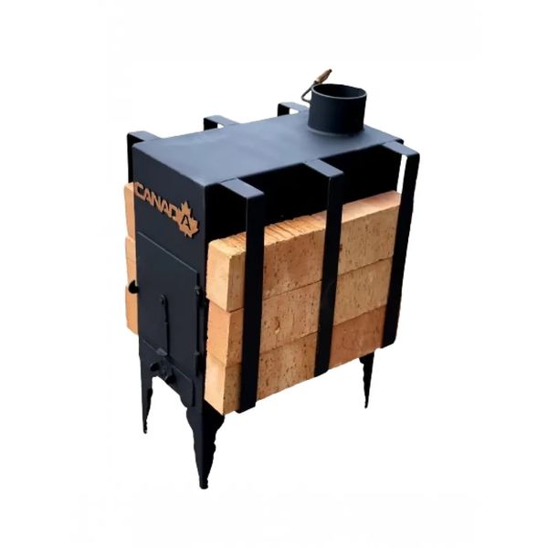 Wood burning stove CANADA with heat accumulator LUX burjeko000A фото