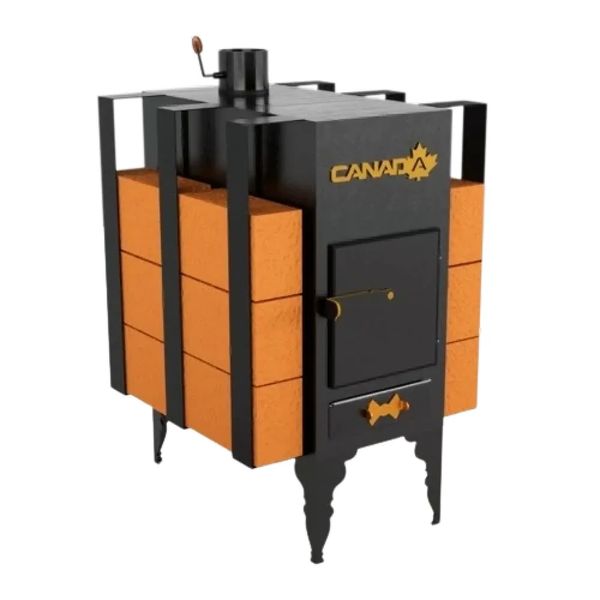 Wood burning stove CANADA with heat accumulator LUX burjeko000A фото