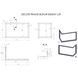 Mounting frame BOKAR 855047L