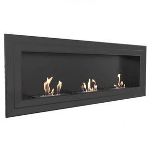 Biofireplace Kratki JULIET 1800 with TUV certificate BLACK